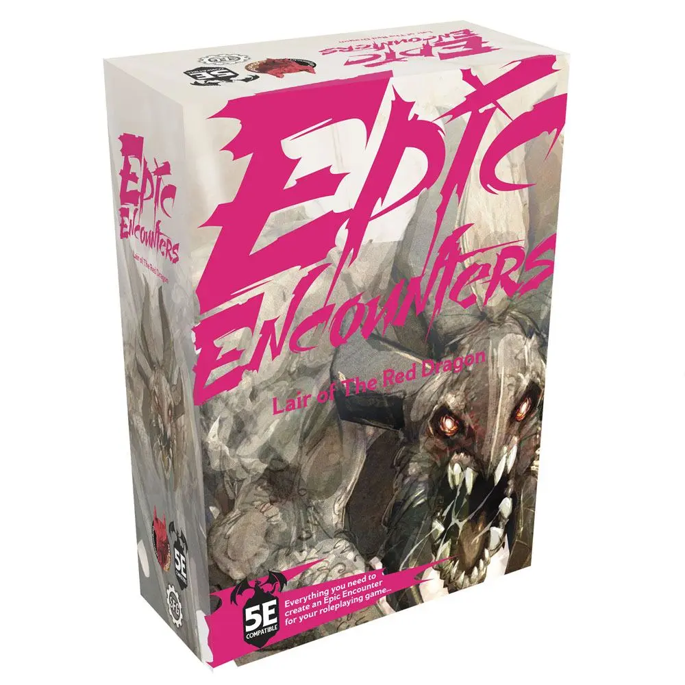 Epic Encounters RPG Board Game Lair of the Red Dragon *English Version* product photo