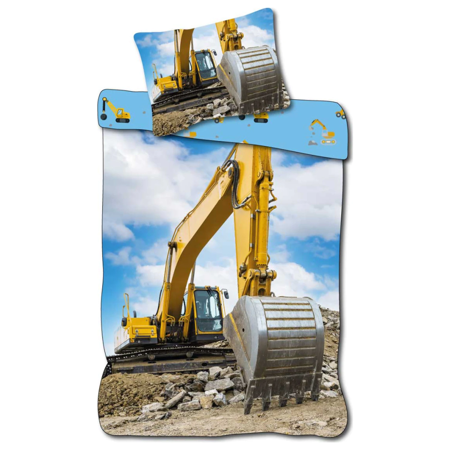 Construction Power duvet cover product photo