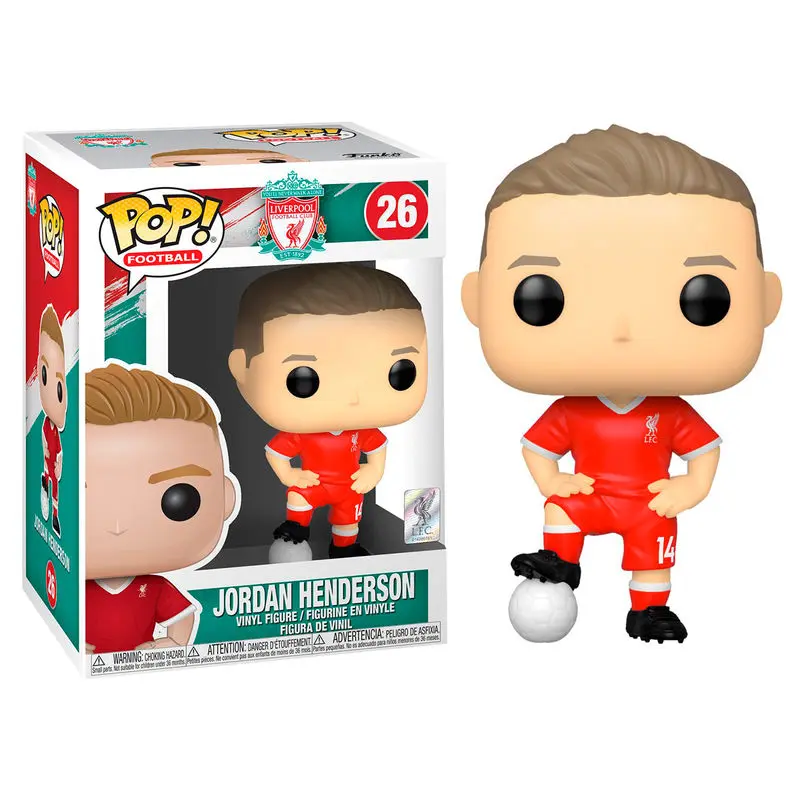 Liverpool F.C. POP! Football Vinyl Figure Jordan Henderson 9 cm product photo