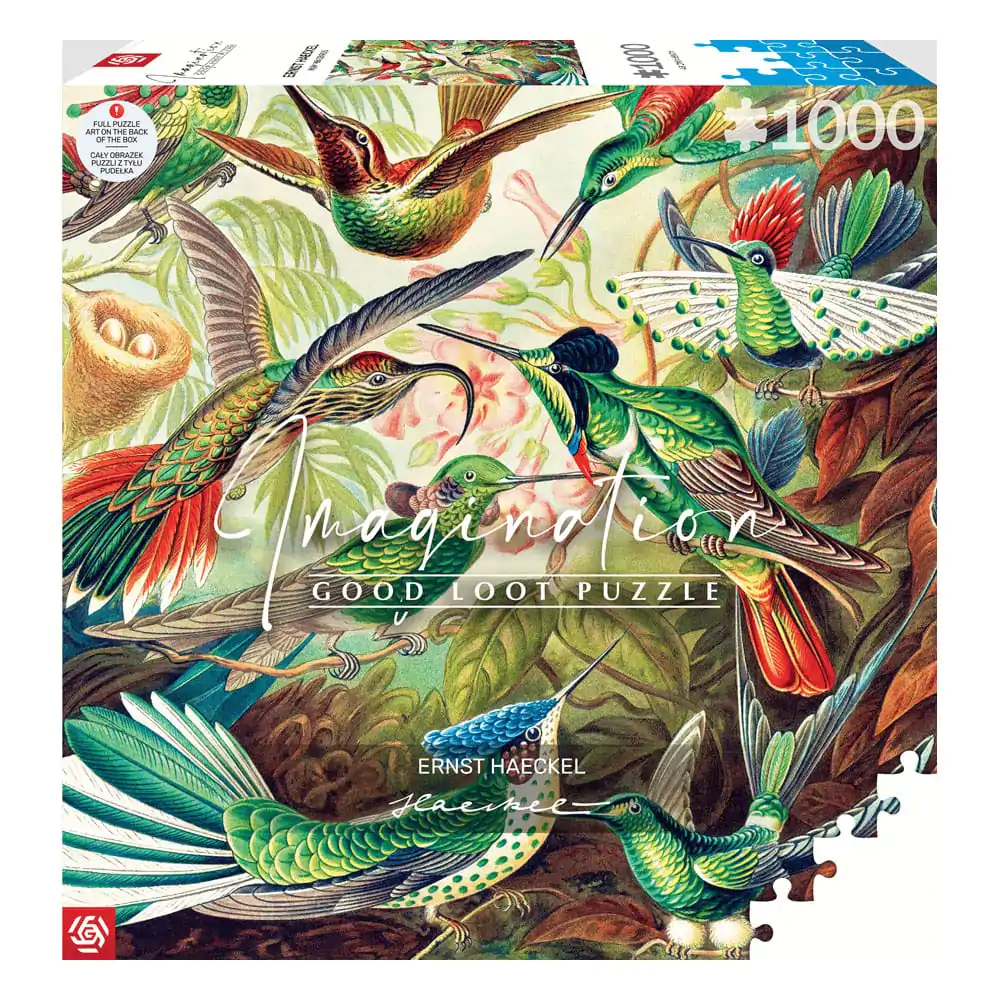 Ernst Haeckel Imagination Puzzle Hummingbirds/Kolibry (1000 pieces) product photo