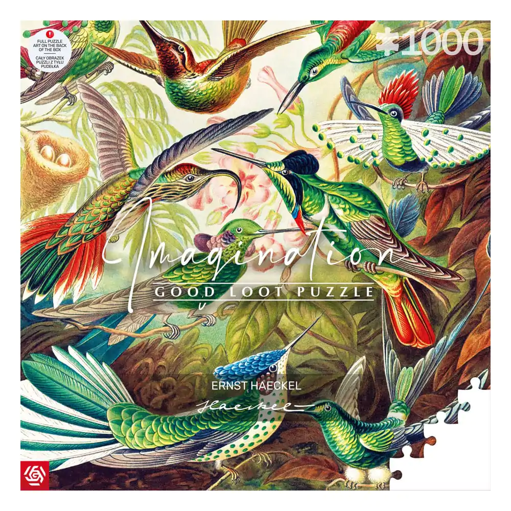 Ernst Haeckel Imagination Puzzle Hummingbirds/Kolibry (1000 pieces) product photo