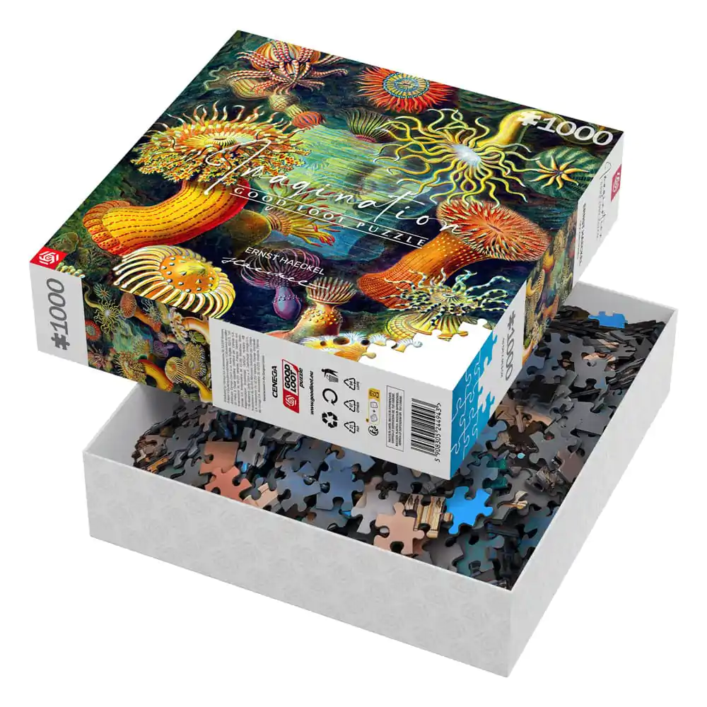 Ernst Haeckel Imagination Puzzle Sea Anemones/Stworzenia morskie (1000 pieces) termékfotó