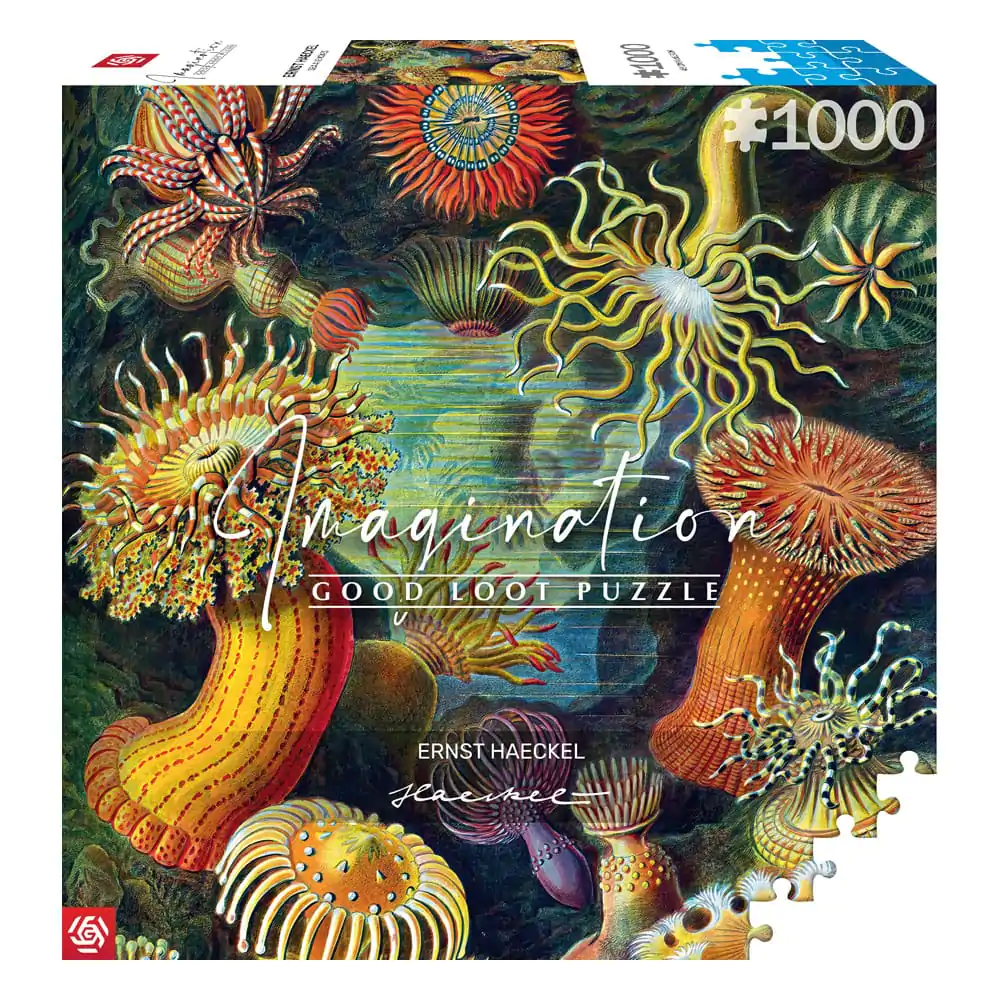 Ernst Haeckel Imagination Puzzle Sea Anemones/Stworzenia morskie (1000 pieces) termékfotó