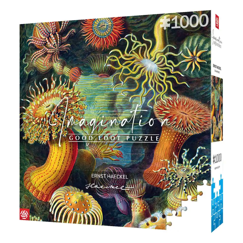 Ernst Haeckel Imagination Puzzle Sea Anemones/Stworzenia morskie (1000 pieces) termékfotó