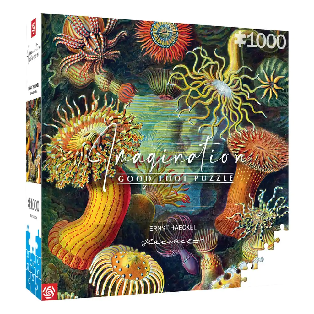 Ernst Haeckel Imagination Puzzle Sea Anemones/Stworzenia morskie (1000 pieces) termékfotó