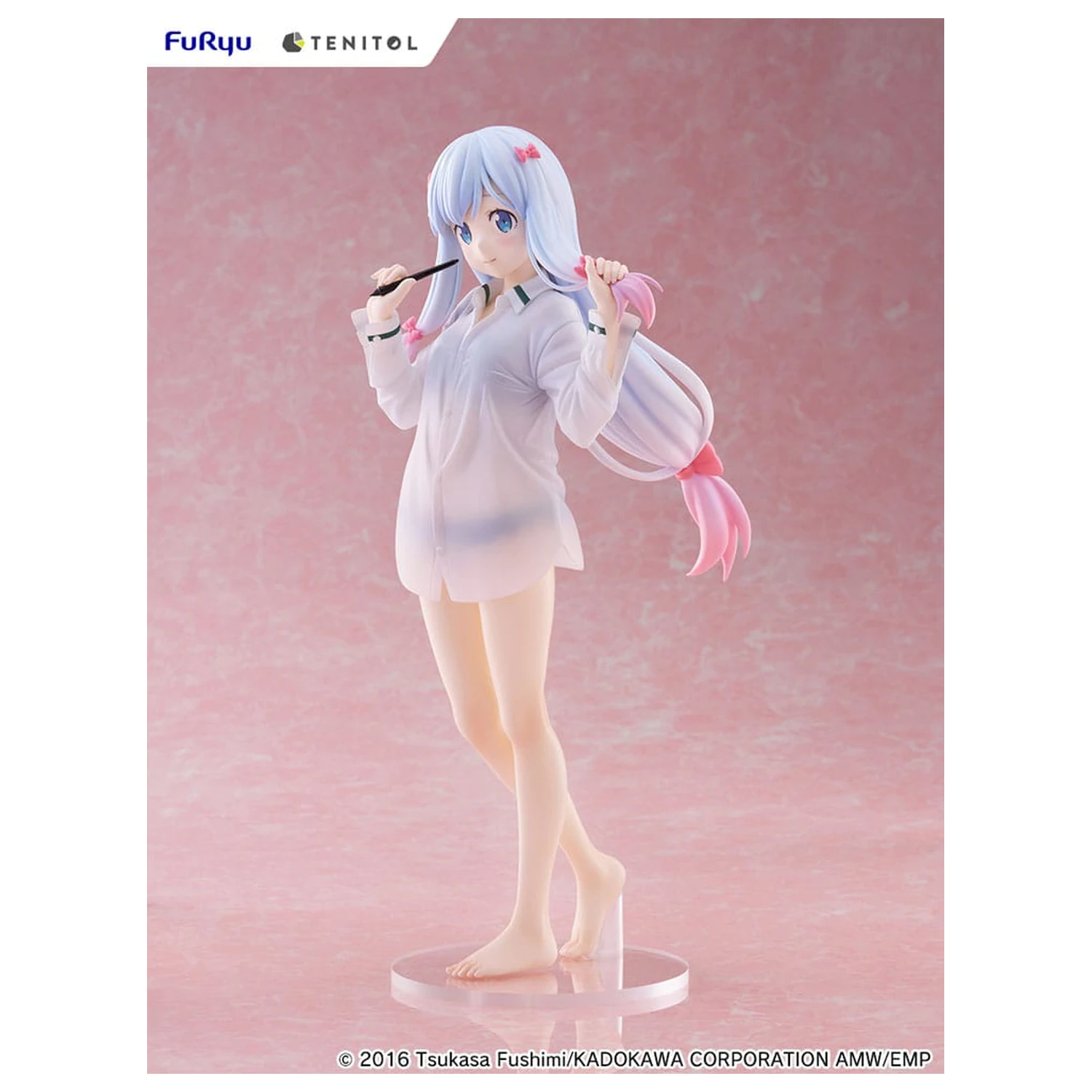 Eromanga Sensei Tenitol Tall PVC Statue Sagiri Izumi Shirts Ver. 30 cm  product photo