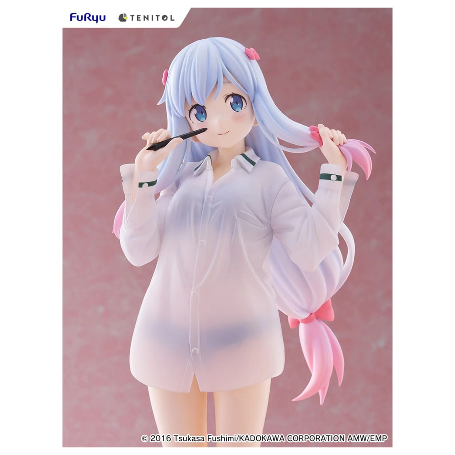 Eromanga Sensei Tenitol Tall PVC Statue Sagiri Izumi Shirts Ver. 30 cm  product photo