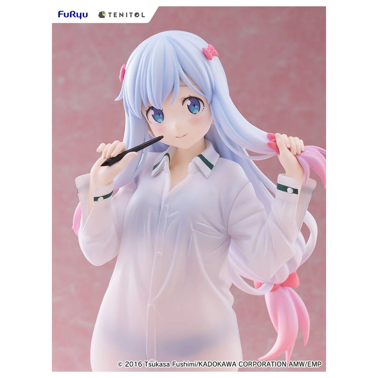 Eromanga Sensei Tenitol Tall PVC Statue Sagiri Izumi Shirts Ver. 30 cm  product photo