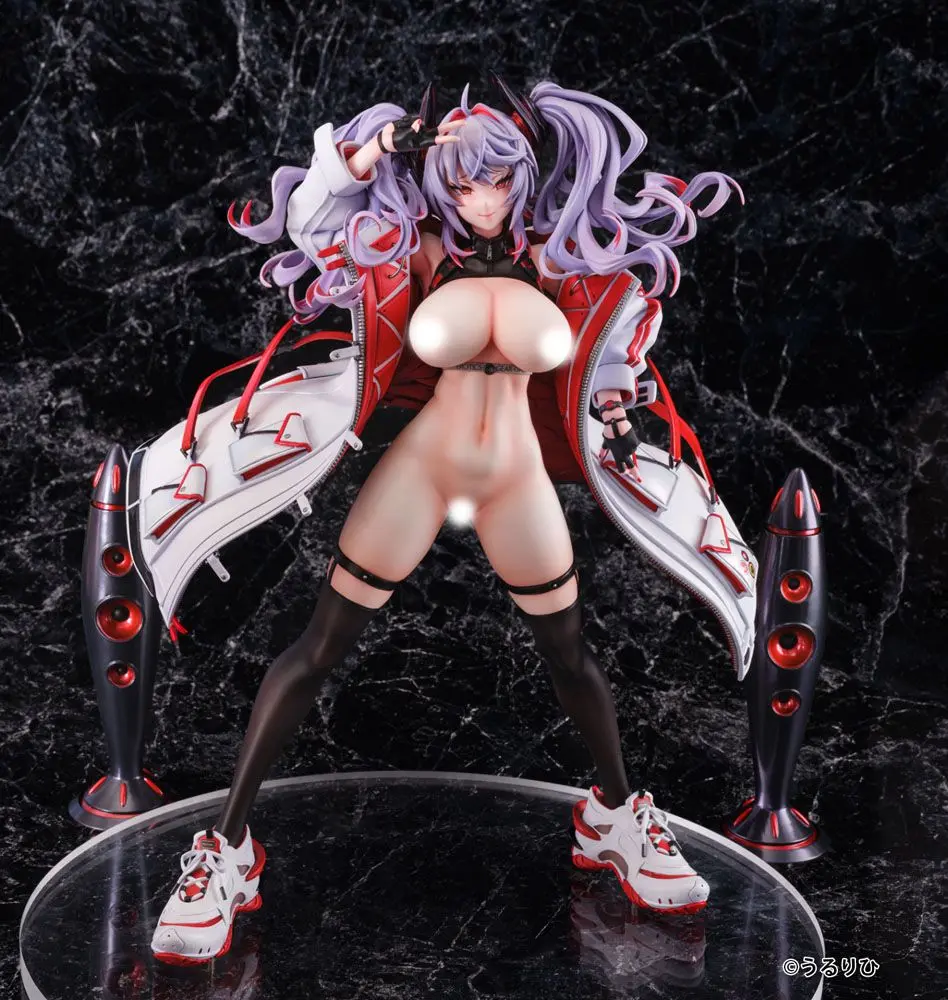 Erotic Gears PVC Statue 1/6 Girl Rouge Illustration by Ulrich 30 cm termékfotó