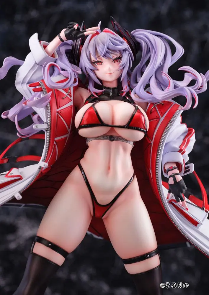 Erotic Gears PVC Statue 1/6 Girl Rouge Illustration by Ulrich 30 cm termékfotó