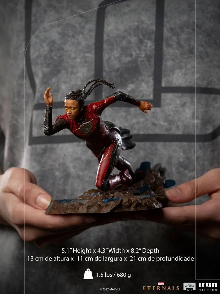 Eternals BDS Art Scale Statue 1/10 Makkari 13 cm product photo