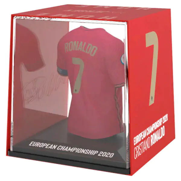 Euro 2020 Ronaldo mini t-shirt figure product photo