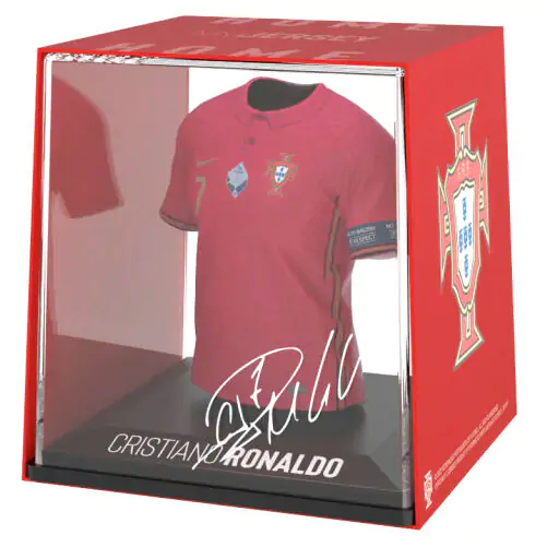 Euro 2020 Ronaldo mini t-shirt figure product photo