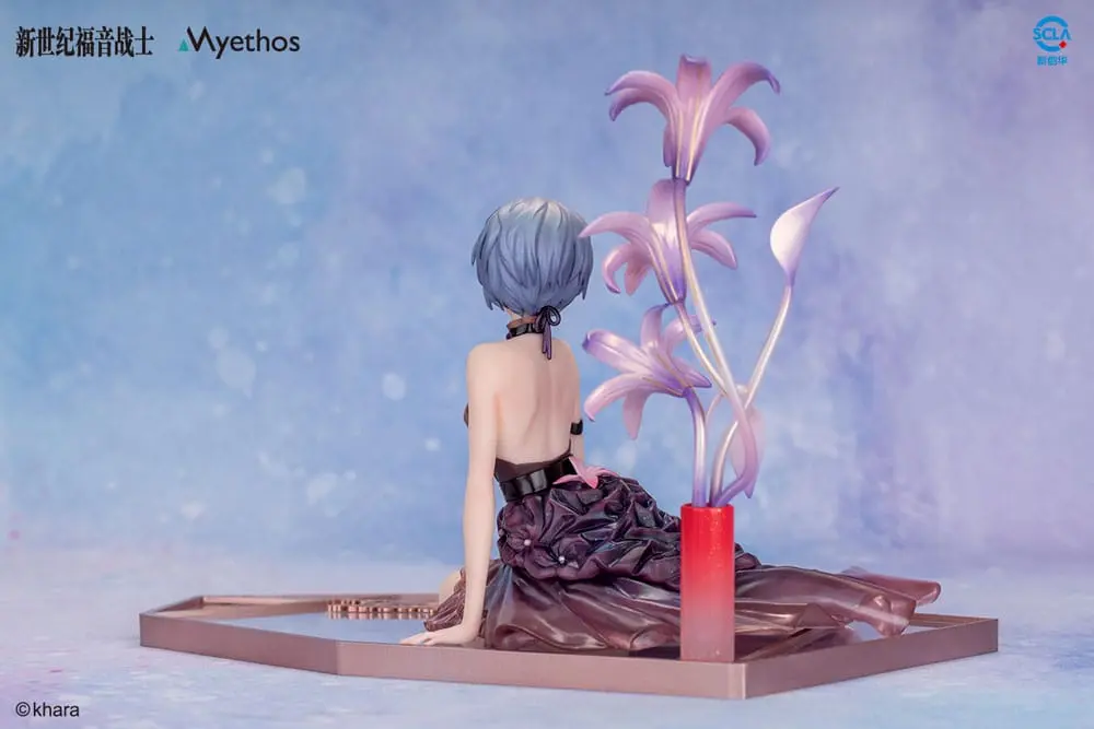 Evangelion PVC Statue 1/7 Rei Ayanami: Whisper of Flower Ver. 15 cm termékfotó