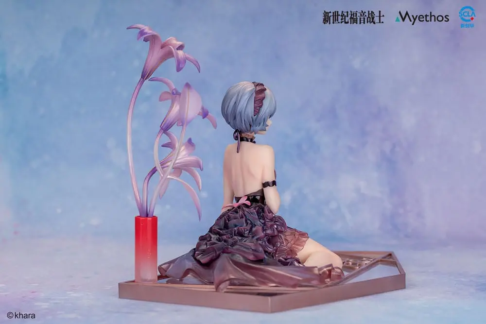 Evangelion PVC Statue 1/7 Rei Ayanami: Whisper of Flower Ver. 15 cm termékfotó