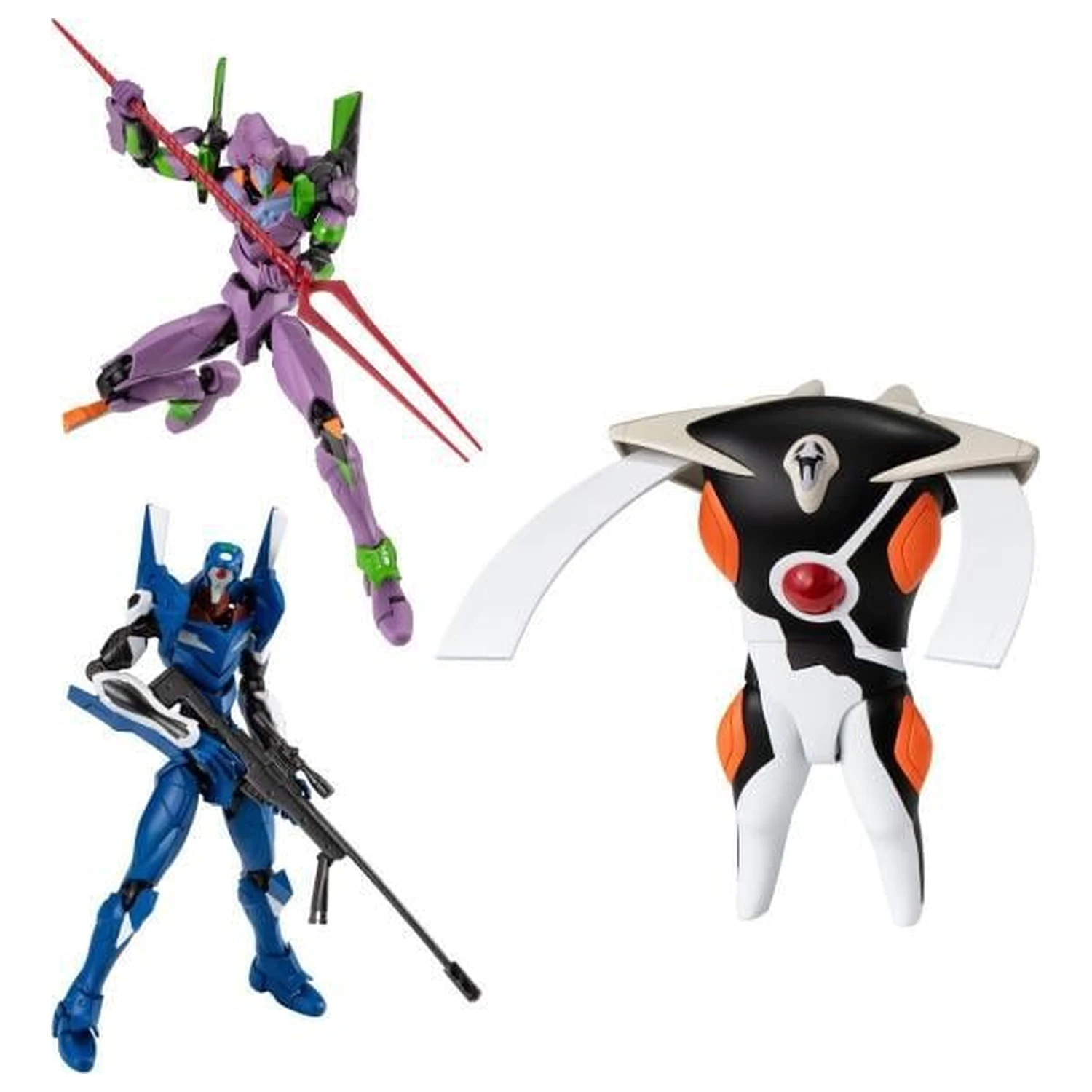 Evangelion 14th Angel Zeruel 3 Figure Set 13cm product photo