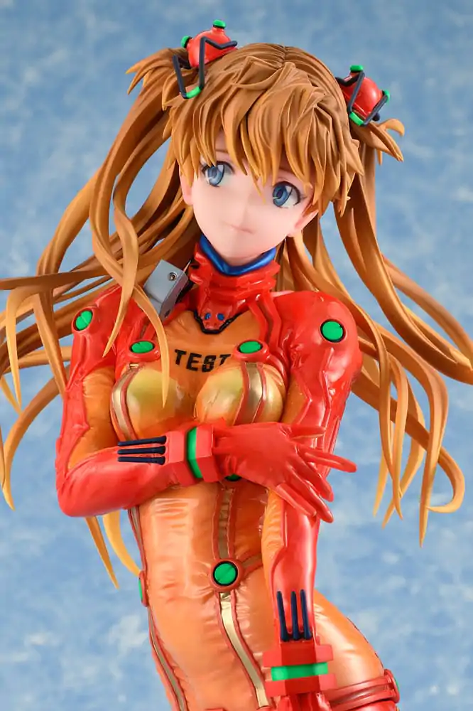 Evangelion 2.0 You Can (Not) Advance PVC Statue 1/4 Asuka Shikinami Langley Test Plugsuit Smile Ver. 40 cm product photo