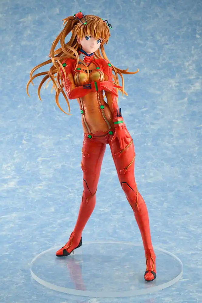 Evangelion 2.0 You Can (Not) Advance PVC Statue 1/4 Asuka Shikinami Langley Test Plugsuit Smile Ver. 40 cm product photo