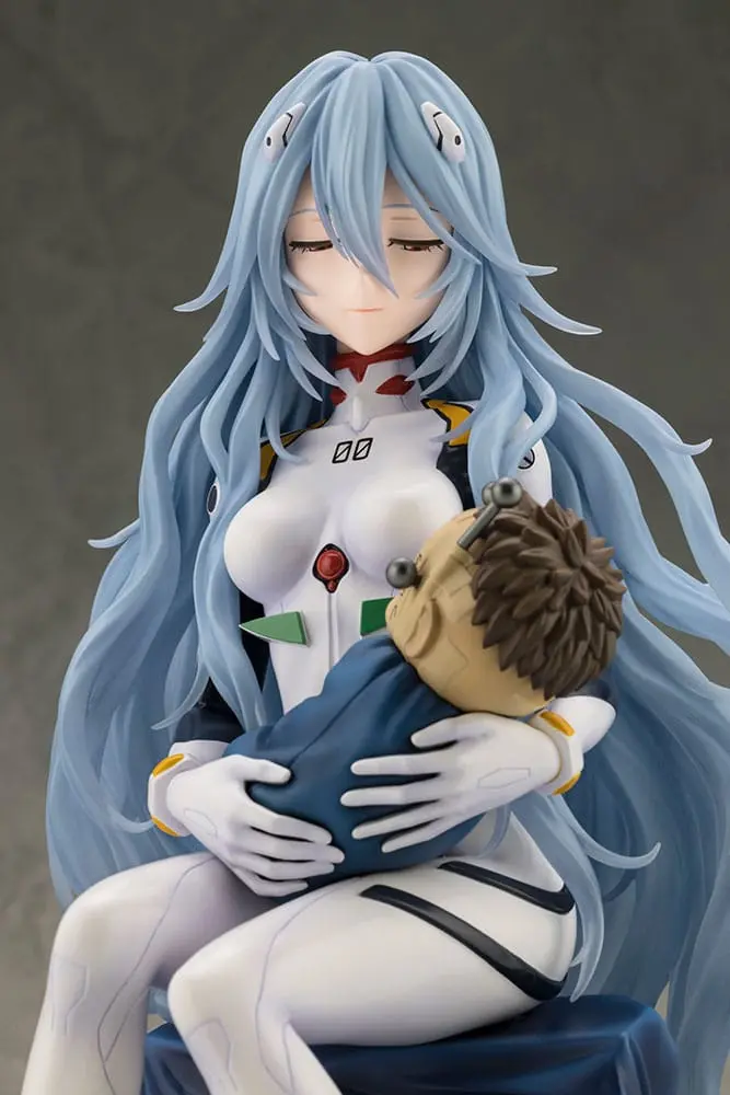 Evangelion: 3.0+1.0 Thrice Upon a Time PVC Statue 1/6 Rei Ayanami (Affectionate Gaze) 22 cm product photo