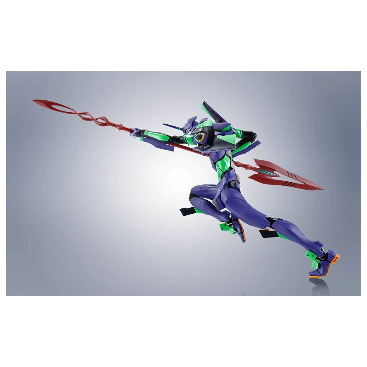 Evangelion: 3.0+1.0 Thrice Upon a Time Evangelion Test Type-01 + Spear of Cassius Renewal Color Edition Reissue Robot Spirits figure 17cm product photo
