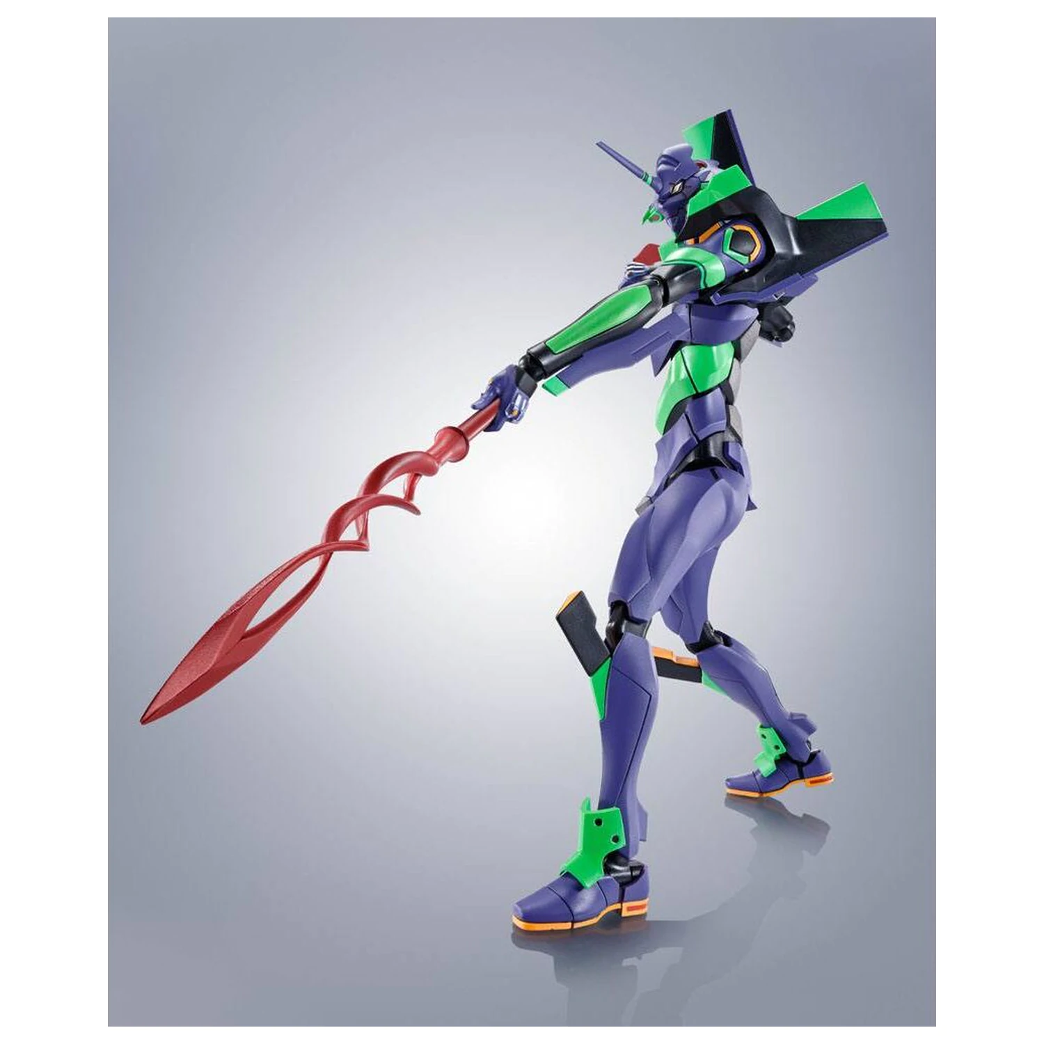 Evangelion: 3.0+1.0 Thrice Upon a Time Evangelion Test Type-01 + Spear of Cassius Renewal Color Edition Reissue Robot Spirits figure 17cm product photo
