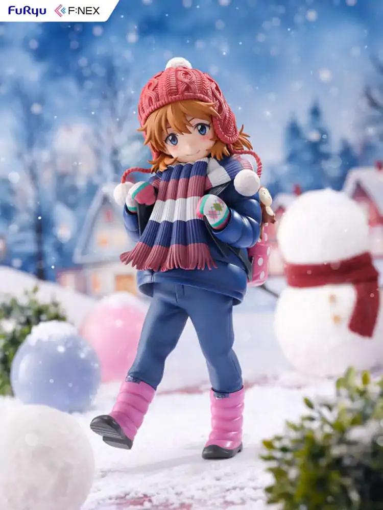 Evangelion: 3.0 + 1.0 Thrice Upon a Time FNEX Statue 1/6 Asuka Shikinami Langley Winter Ver. 20 cm product photo