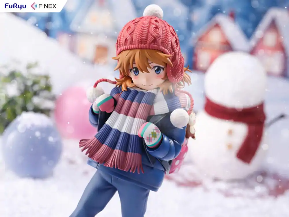 Evangelion: 3.0 + 1.0 Thrice Upon a Time FNEX Statue 1/6 Asuka Shikinami Langley Winter Ver. 20 cm product photo