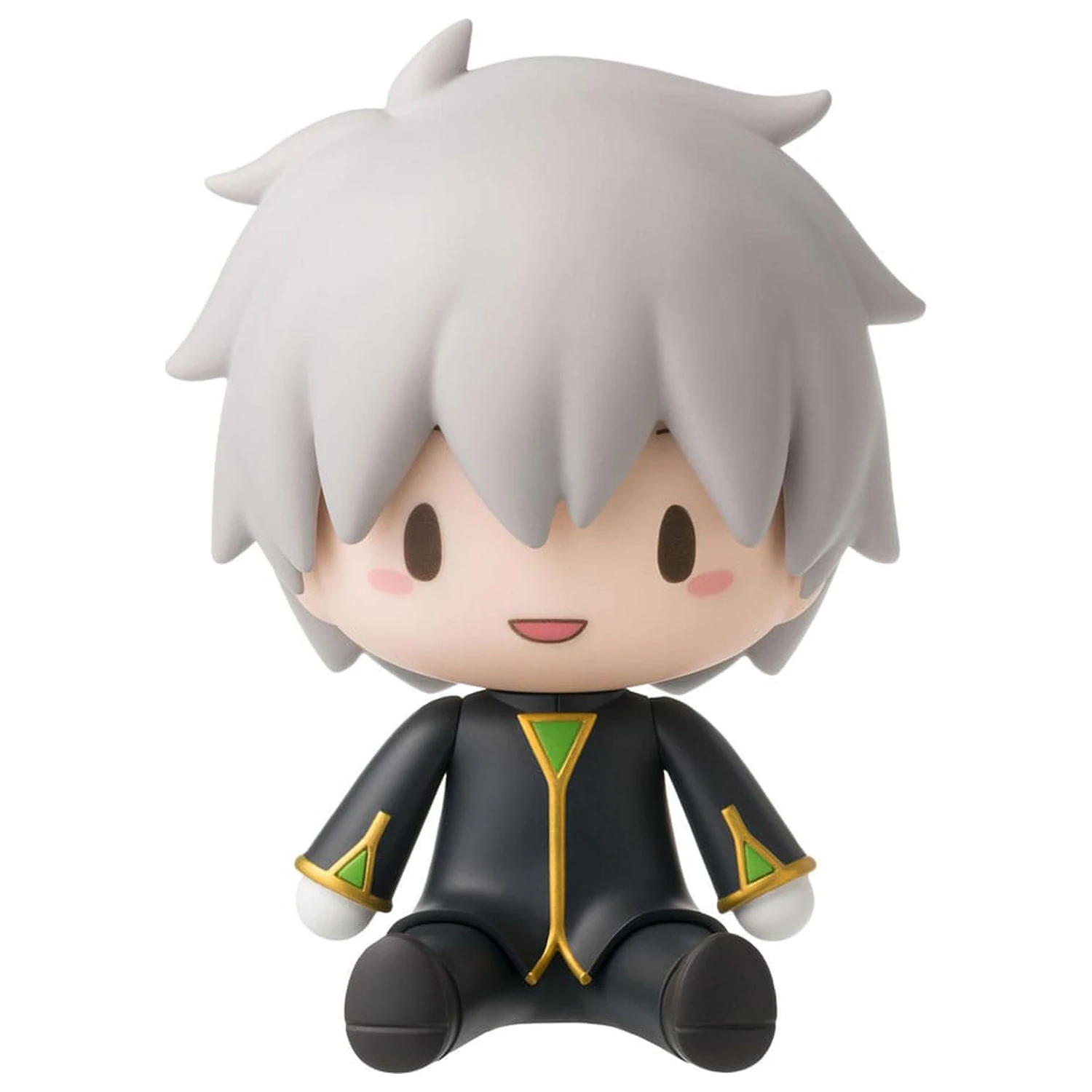 Evangelion: 3.0+1.0 Thrice Upon a Time Fuwa Petit Chibi Figure Kaworu Commander Suit 8 cm  product photo