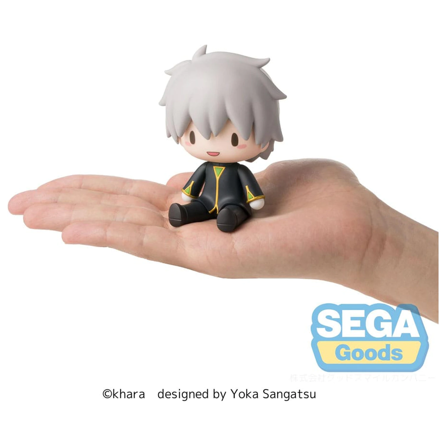 Evangelion: 3.0+1.0 Thrice Upon a Time Fuwa Petit Chibi Figure Kaworu Commander Suit 8 cm  product photo