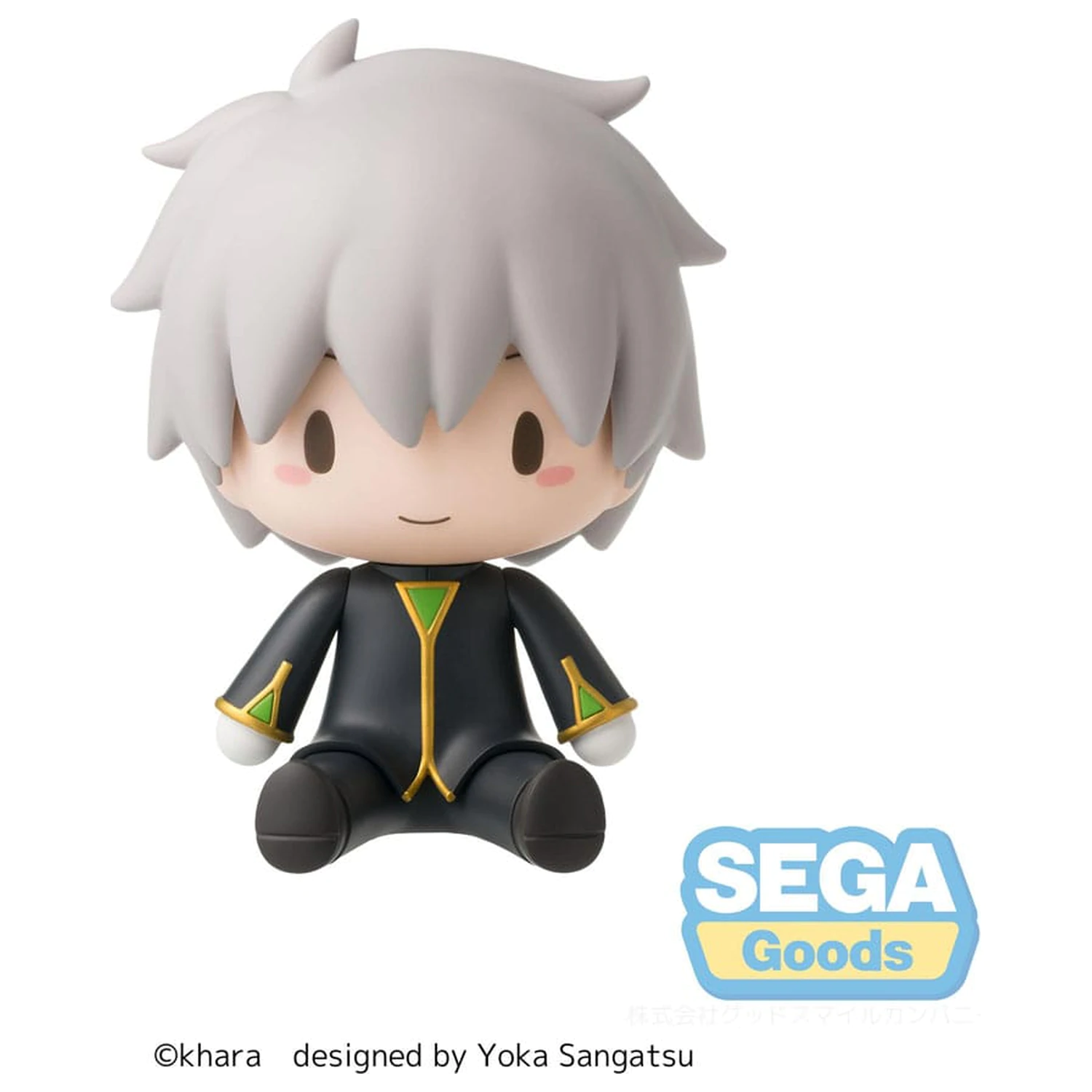 Evangelion: 3.0+1.0 Thrice Upon a Time Fuwa Petit Chibi Figure Kaworu Commander Suit 8 cm  product photo