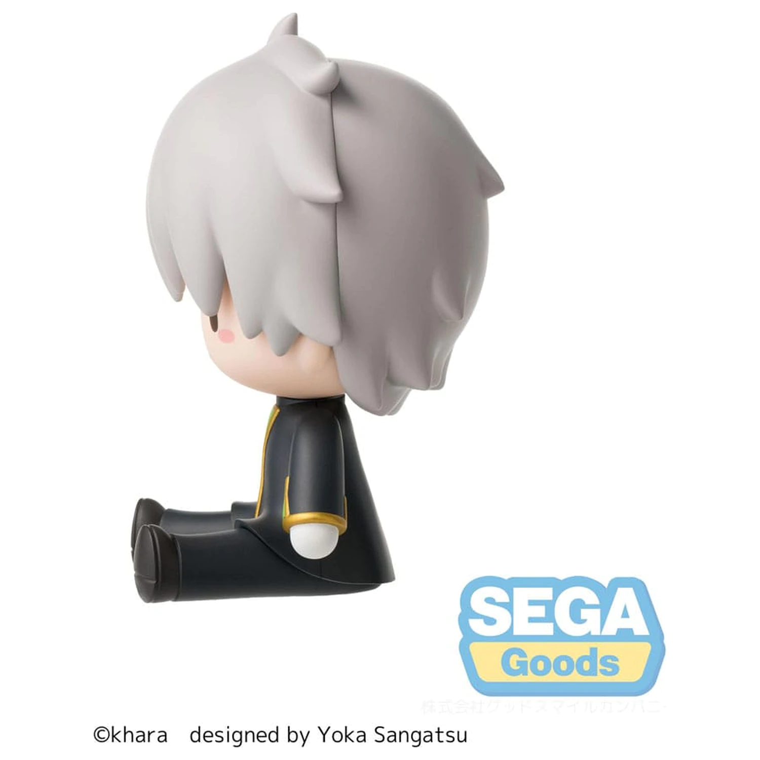 Evangelion: 3.0+1.0 Thrice Upon a Time Fuwa Petit Chibi Figure Kaworu Commander Suit 8 cm  product photo