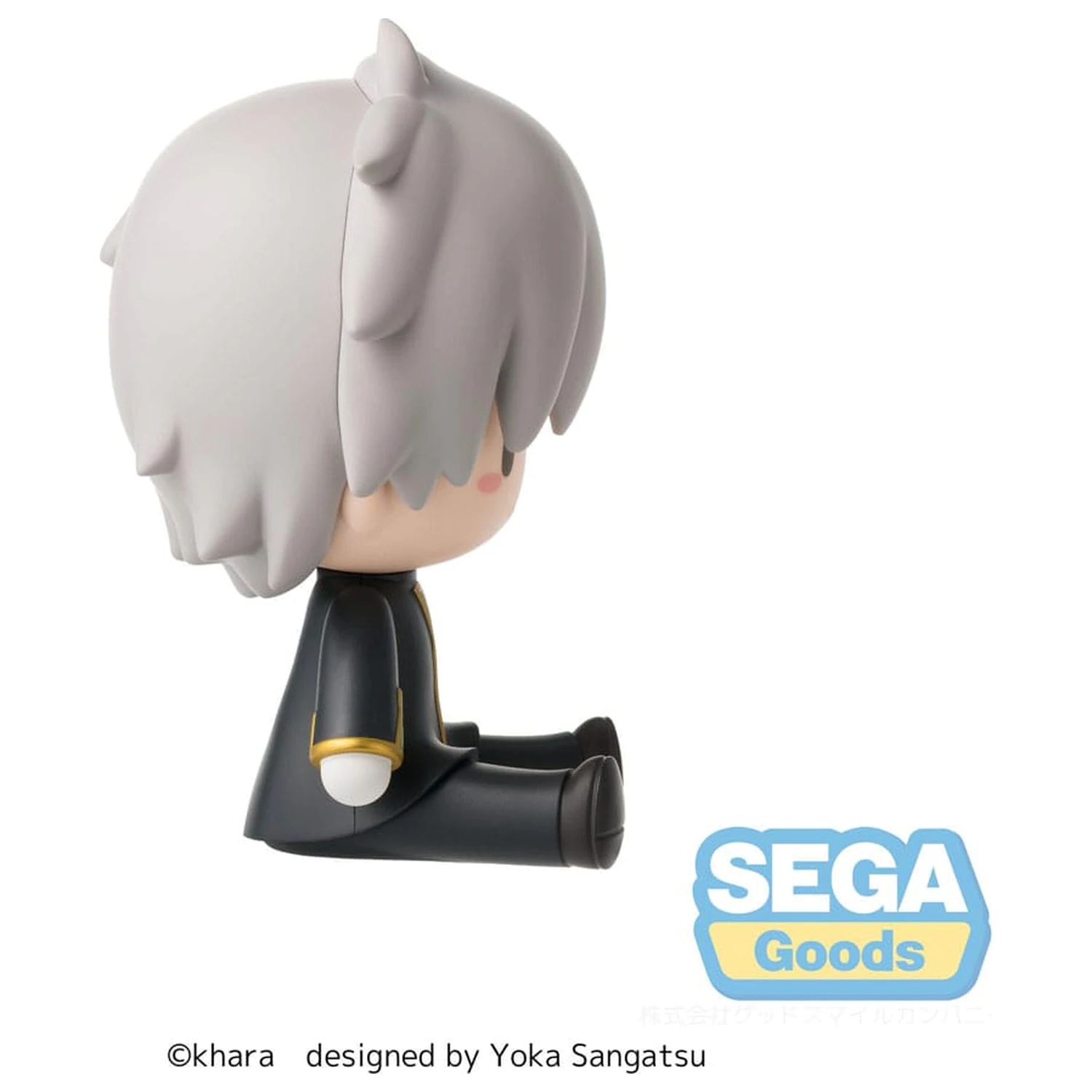 Evangelion: 3.0+1.0 Thrice Upon a Time Fuwa Petit Chibi Figure Kaworu Commander Suit 8 cm  product photo