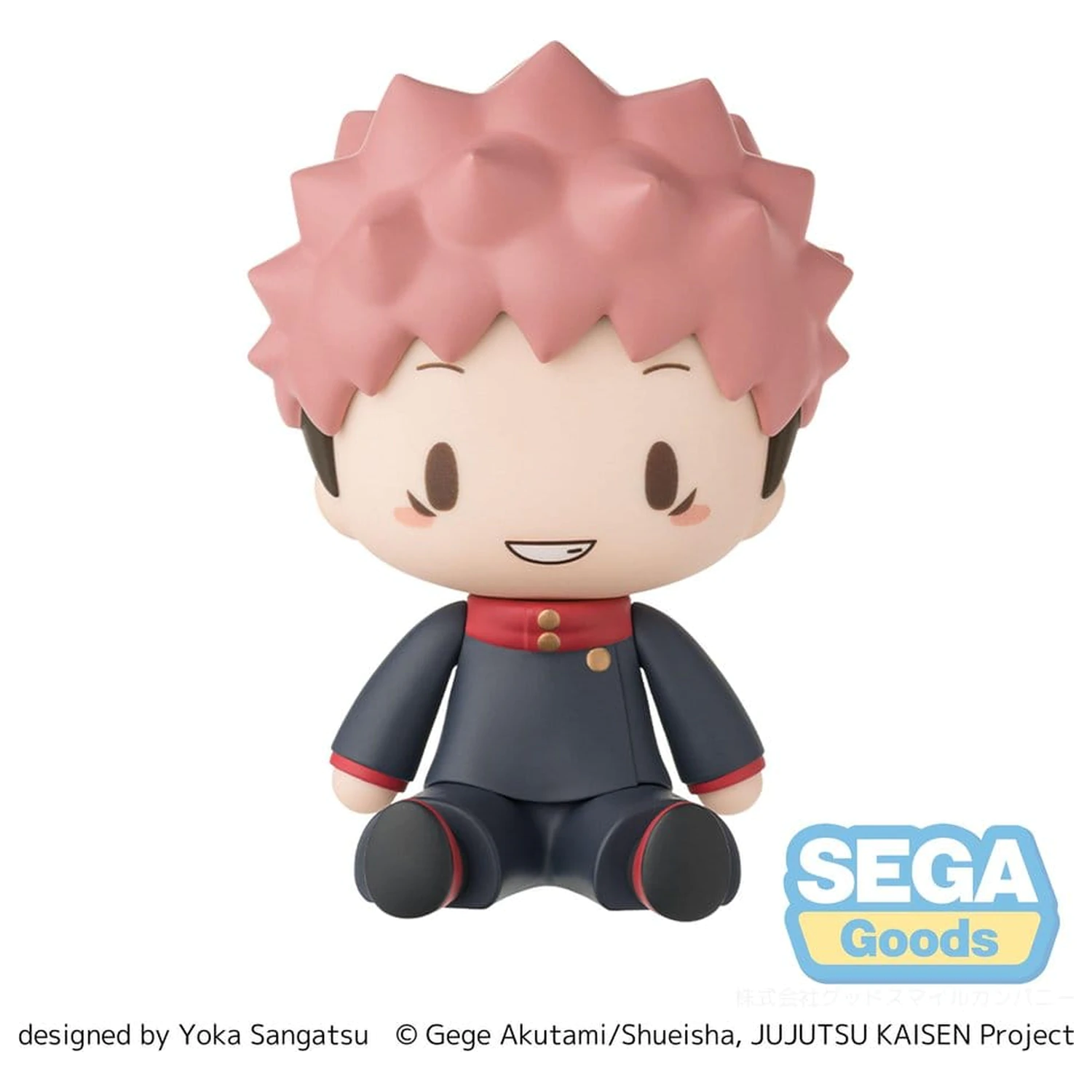 Jujutsu Kaisen Fuwa Petit Chibi Figure Yuji Itadori 8 cm product photo