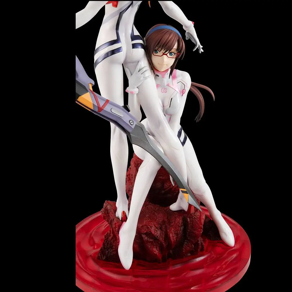 Evangelion: 3.0+1.0 Thrice Upon a Time G.E.M. PVC Statue Shikinami Asuka Langley &amp; Makinami Mari Illustrious 28 cm product photo