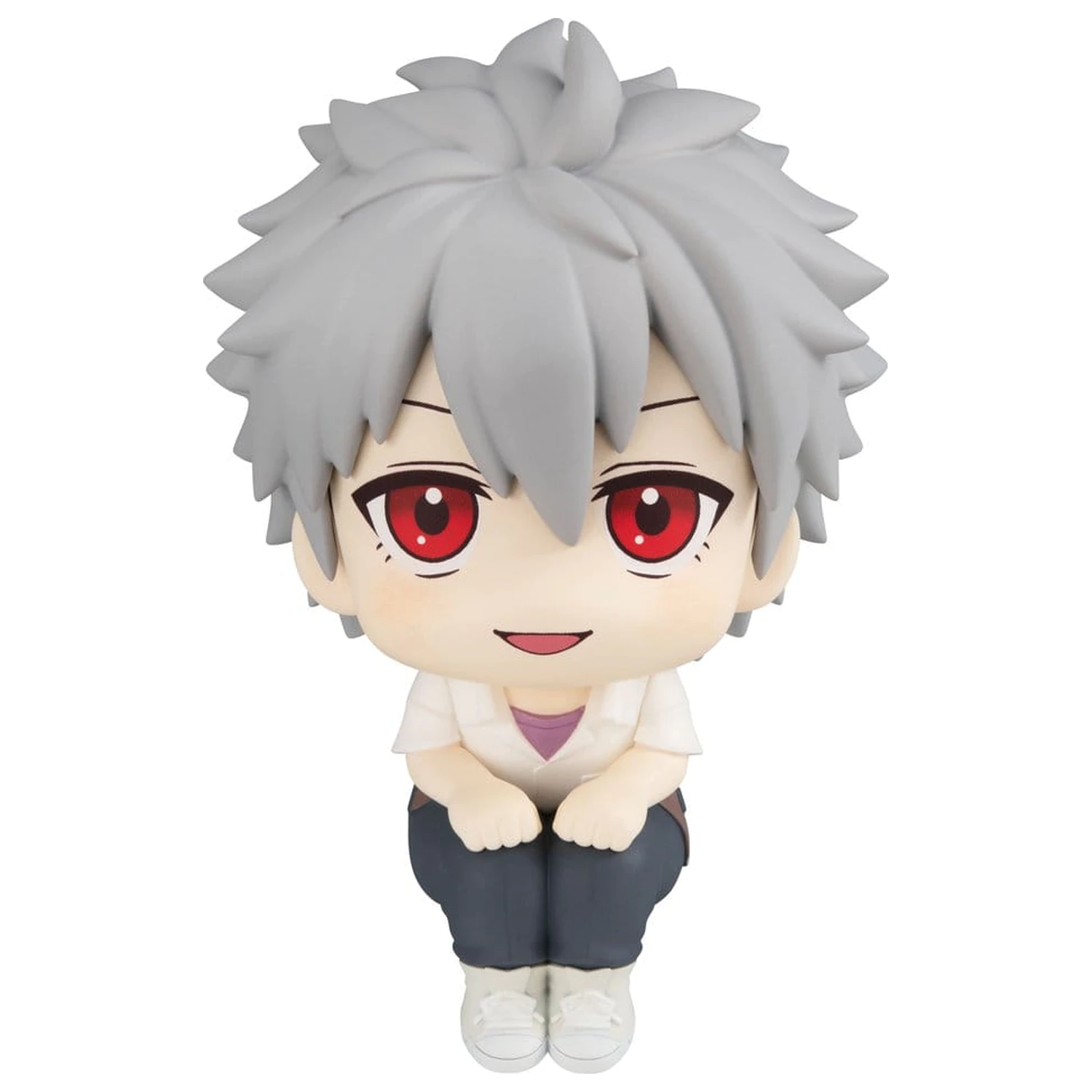 Evangelion: 3.0+1.0 Thrice Upon a Time Look Up PVC Figure Kaworu Nagisa 11 cm (Repeat) product photo