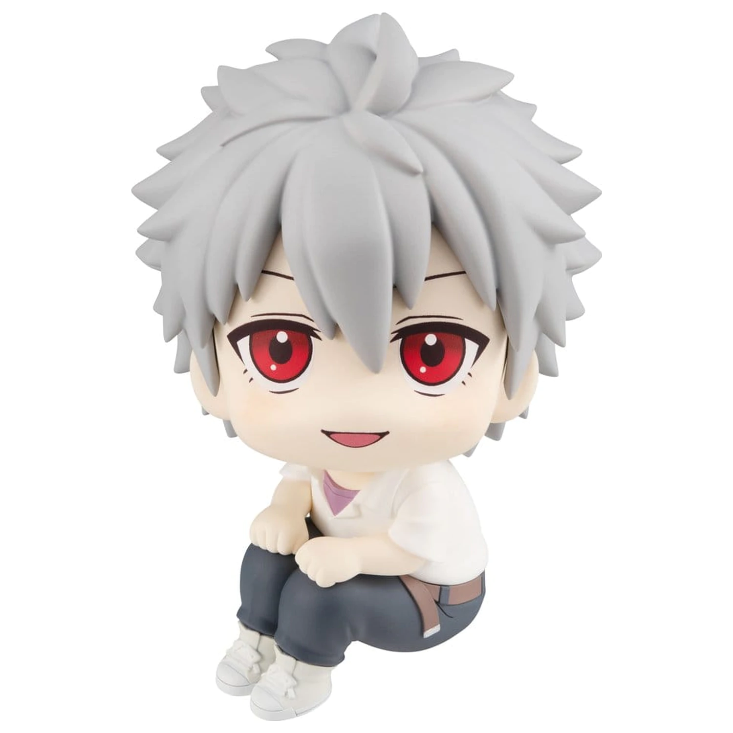 Evangelion: 3.0+1.0 Thrice Upon a Time Look Up PVC Figure Kaworu Nagisa 11 cm (Repeat) product photo