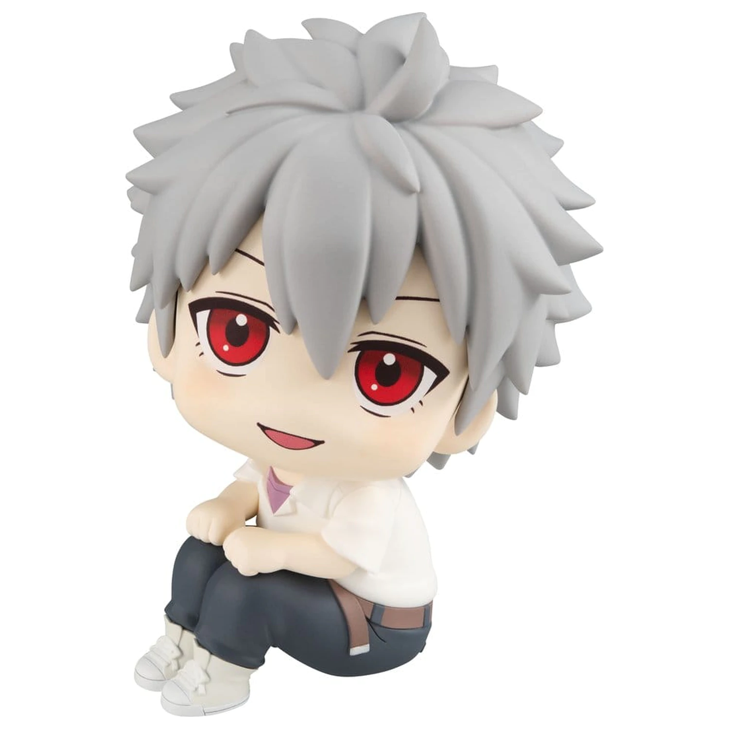 Evangelion: 3.0+1.0 Thrice Upon a Time Look Up PVC Figure Kaworu Nagisa 11 cm (Repeat) product photo