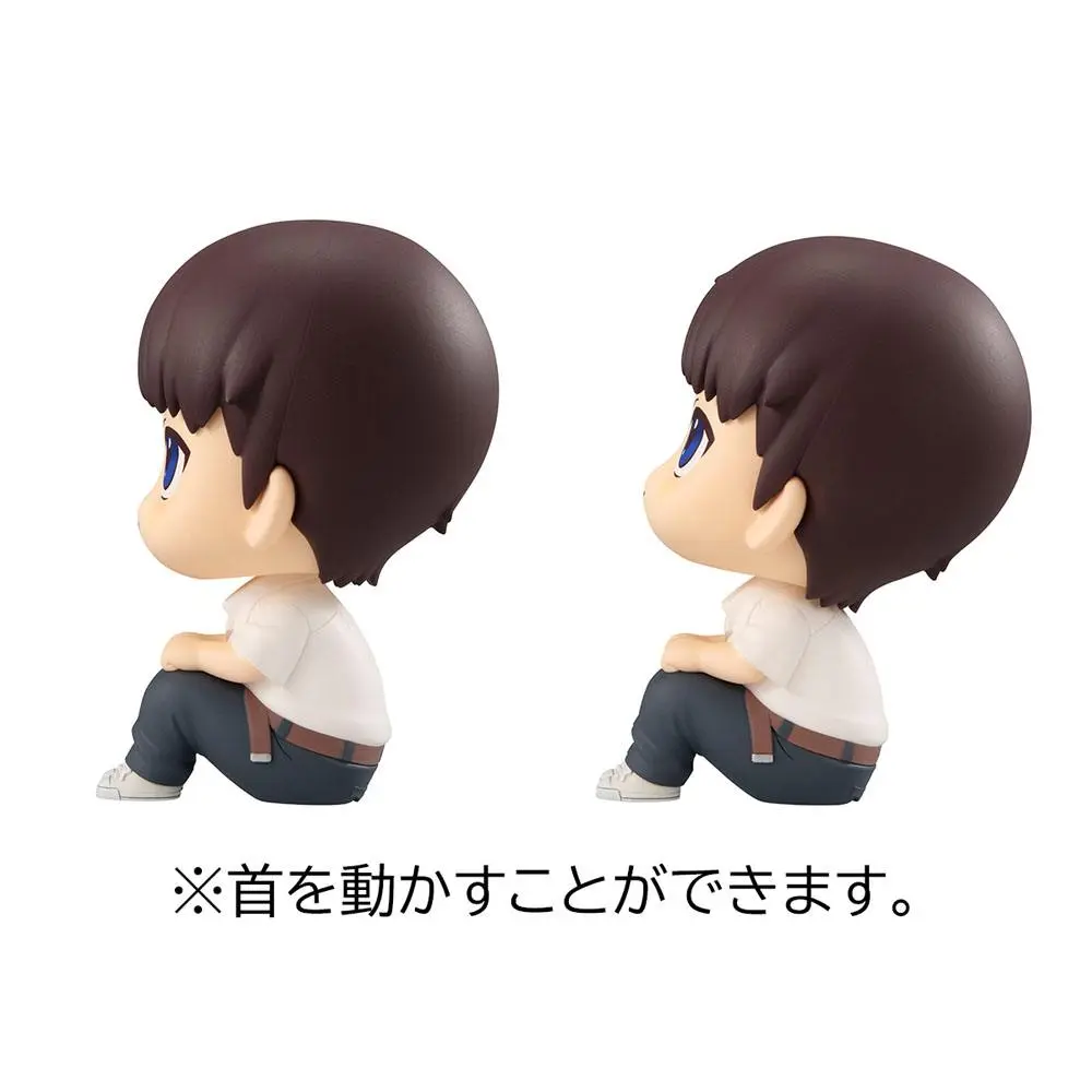 Evangelion: 3.0+1.0 Thrice Upon a Time Look Up PVC Statues Shinji Ikari &amp; Kaworu Nagisa Limited Ver. 11 cm product photo