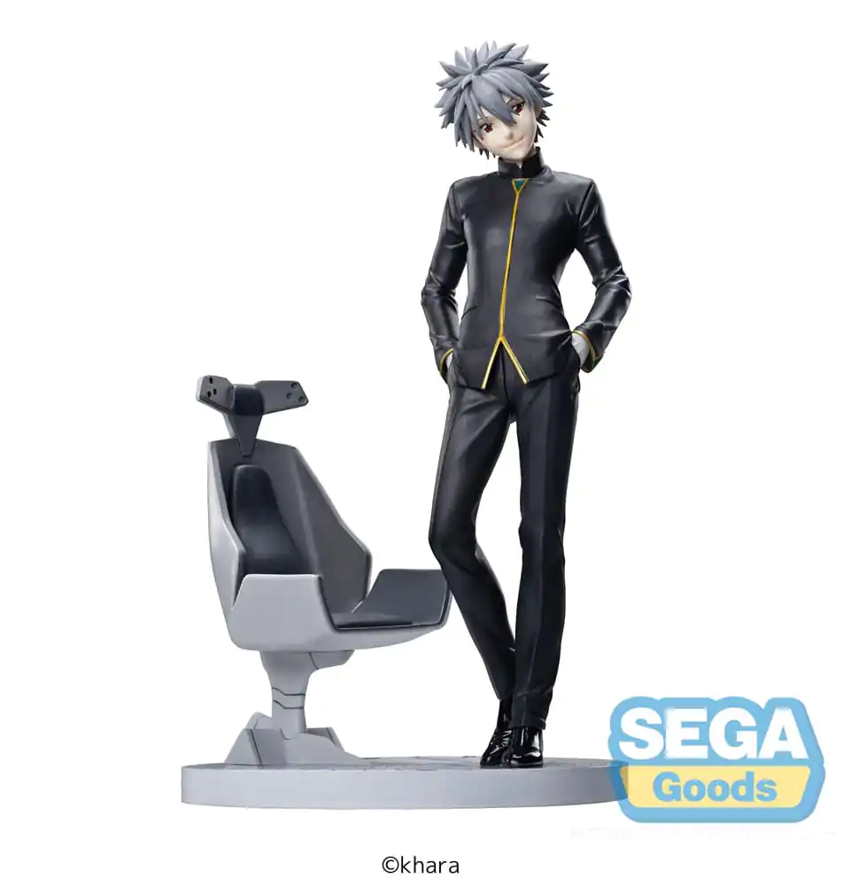 Evangelion: 3.0+1.0 Thrice Upon a Time Luminasta PVC Statue Kaworu Nagisa Commander Suit Ver. 2 20 cm termékfotó