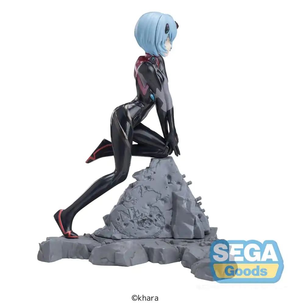 Evangelion: 3.0+1.0 Thrice Upon a Time Luminasta PVC Statue Vignetteum Tentative Name : Rei Ayanami 30th Anniversary Ver. 19 cm termékfotó