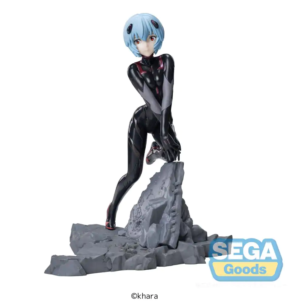 Evangelion: 3.0+1.0 Thrice Upon a Time Luminasta PVC Statue Vignetteum Tentative Name : Rei Ayanami 30th Anniversary Ver. 19 cm termékfotó