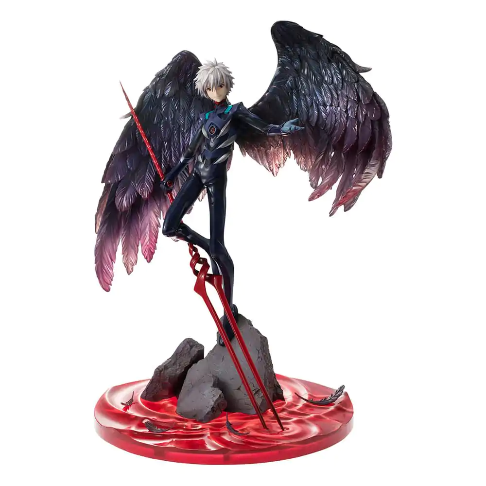 Evangelion: 3.0 + 1.0 Thrice Upon a Time Precious G.E.M. Series PVC Statue Kaworu Nagisa 15th Anniversary Ver. 30 cm termékfotó