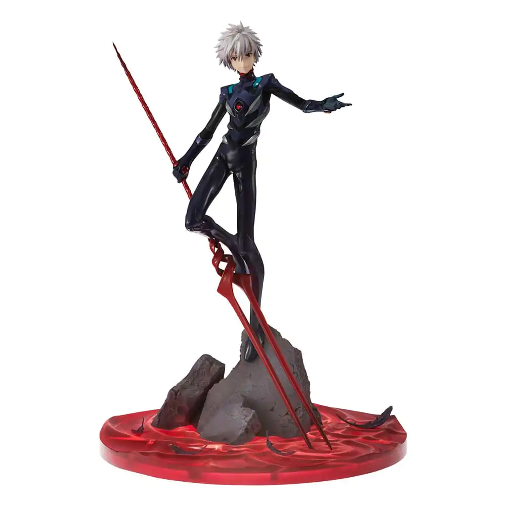 Evangelion: 3.0 + 1.0 Thrice Upon a Time Precious G.E.M. Series PVC Statue Kaworu Nagisa 15th Anniversary Ver. 30 cm termékfotó