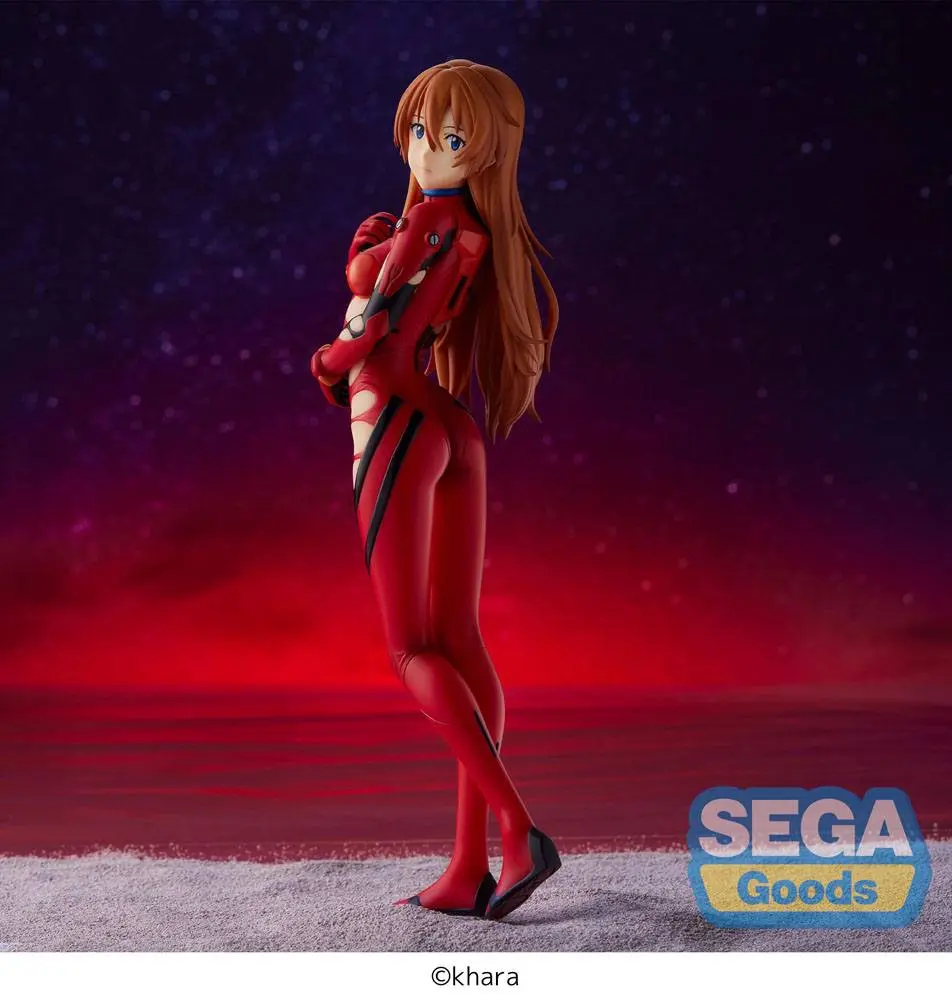 EVANGELION: 3.0+1.0 Thrice Upon a Time SPM PVC Statue Asuka Langley On The Beach 21 cm product photo