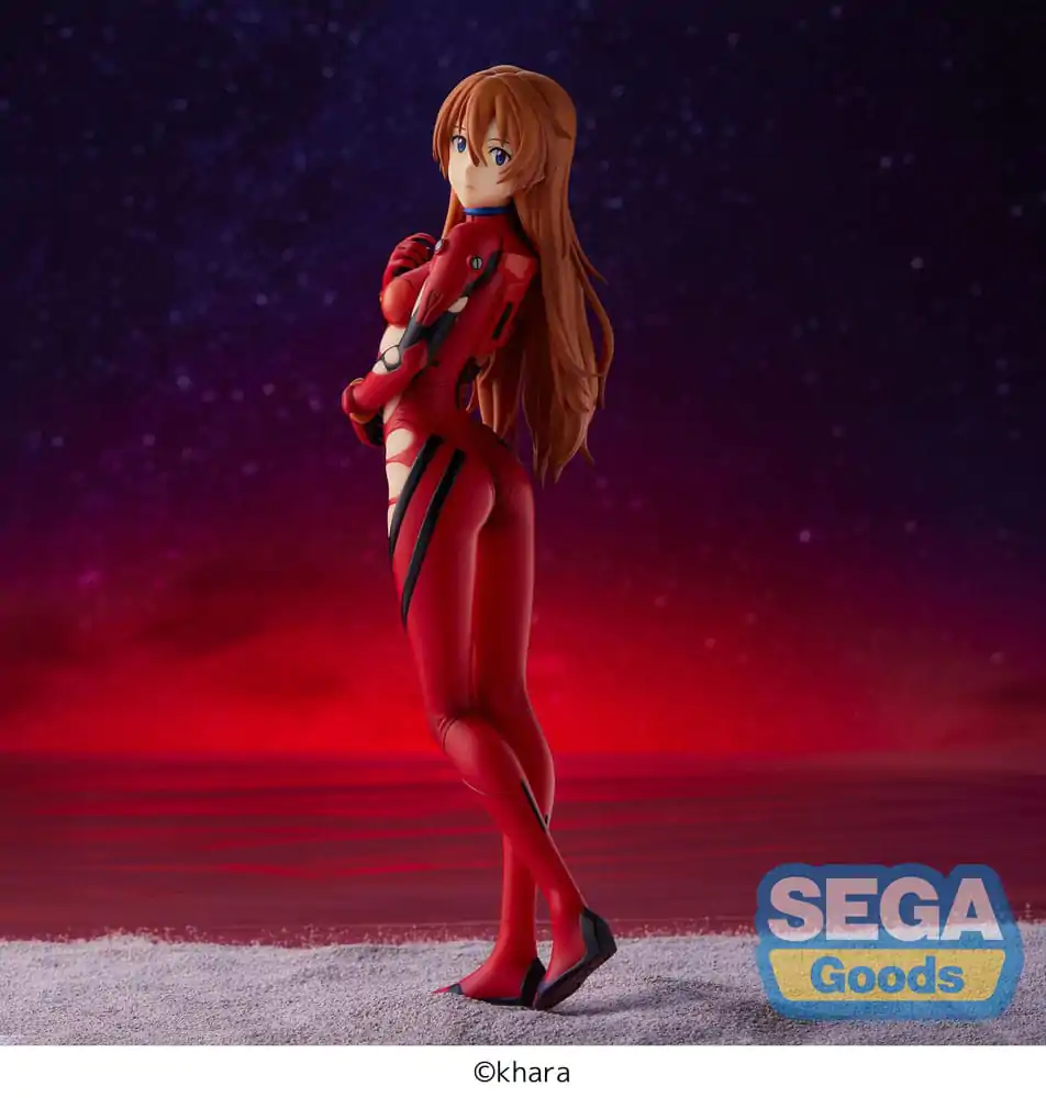 EVANGELION: 3.0+1.0 Thrice Upon a Time SPM PVC Statue Asuka Langley On The Beach (re-run) 21 cm product photo