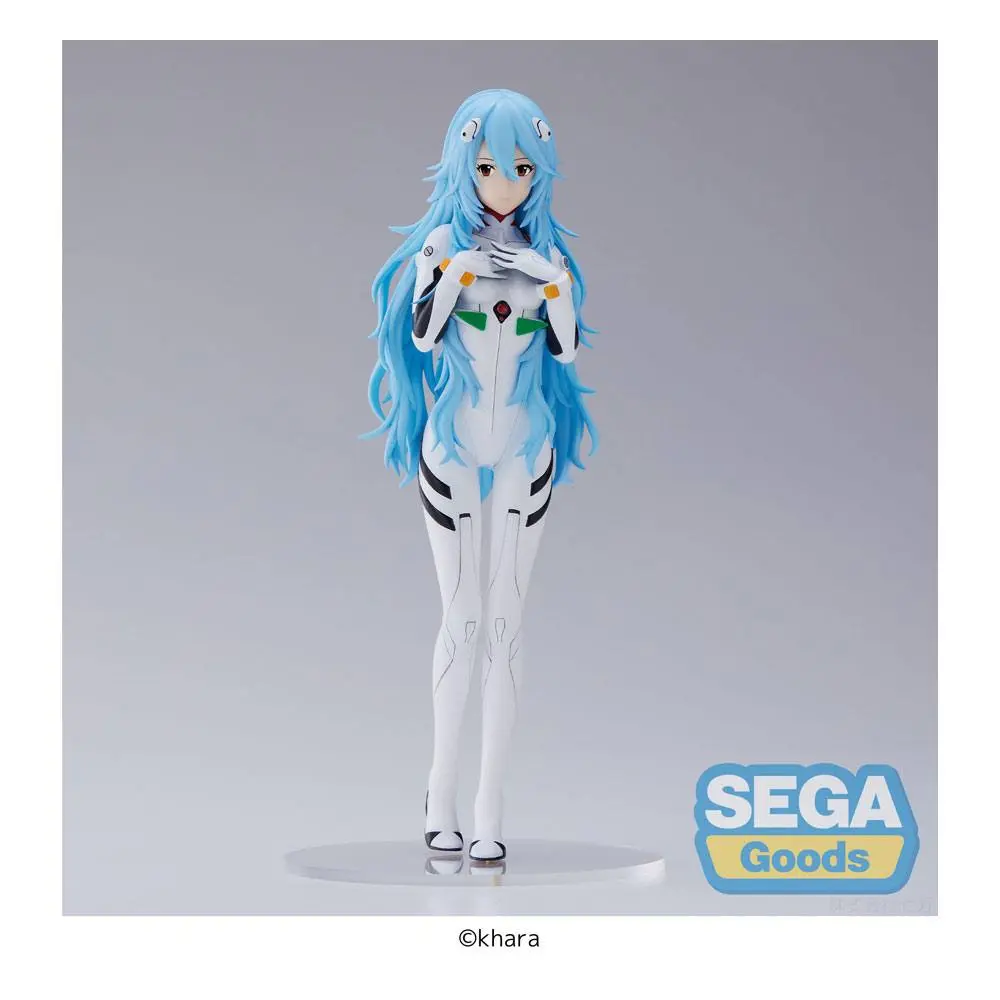 Evangelion: 3.0+1.0 Thrice Upon a Time SPM PVC Statue Rei Ayanami Long Hair Ver. 21 cm product photo