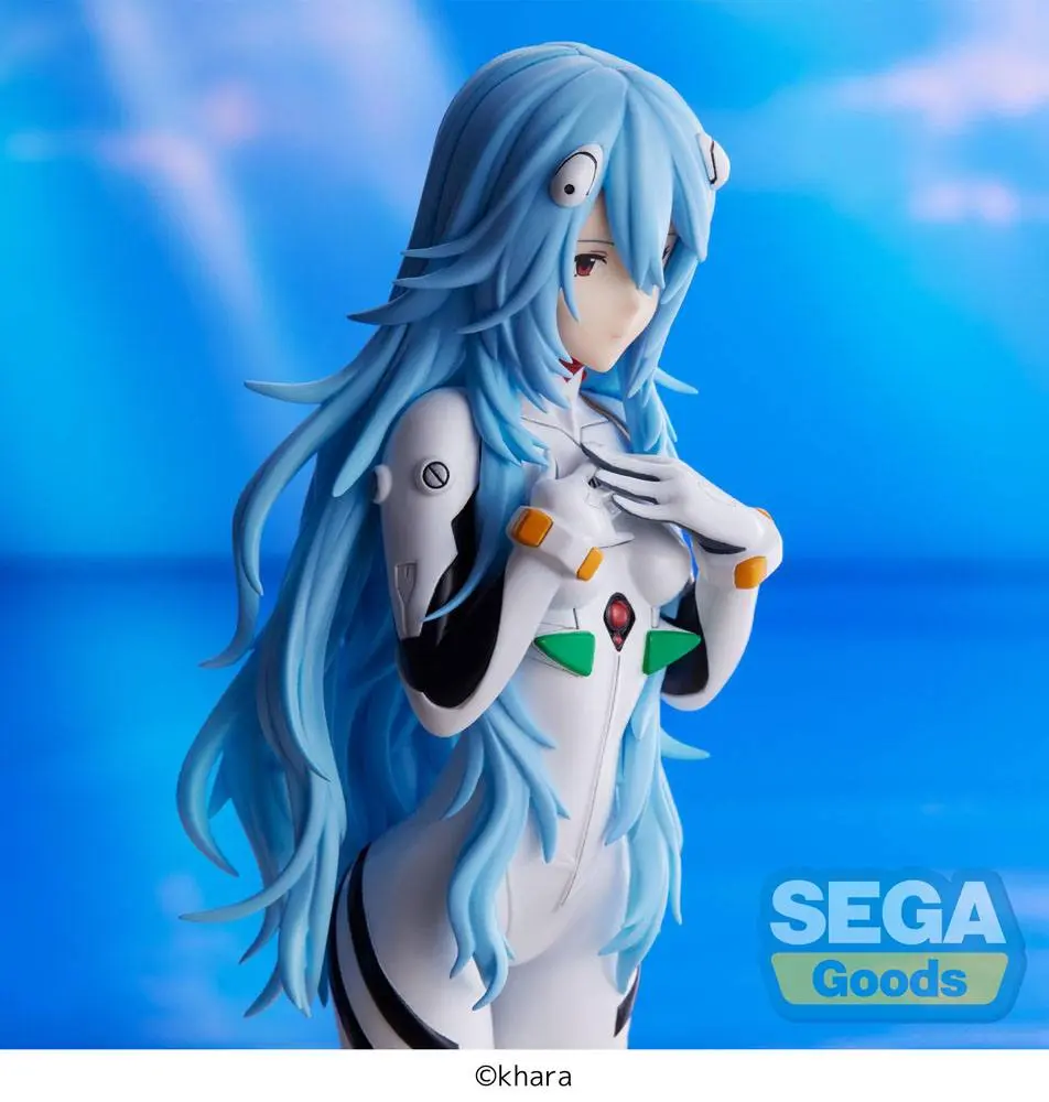 Evangelion: 3.0+1.0 Thrice Upon a Time SPM PVC Statue Rei Ayanami Long Hair Ver. 21 cm product photo