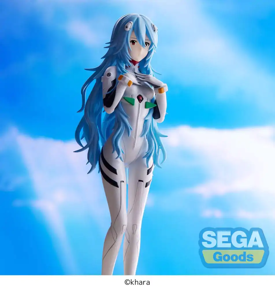 Evangelion: 3.0+1.0 Thrice Upon a Time SPM PVC Statue Rei Ayanami Long Hair Ver. (re-run) 21 cm product photo