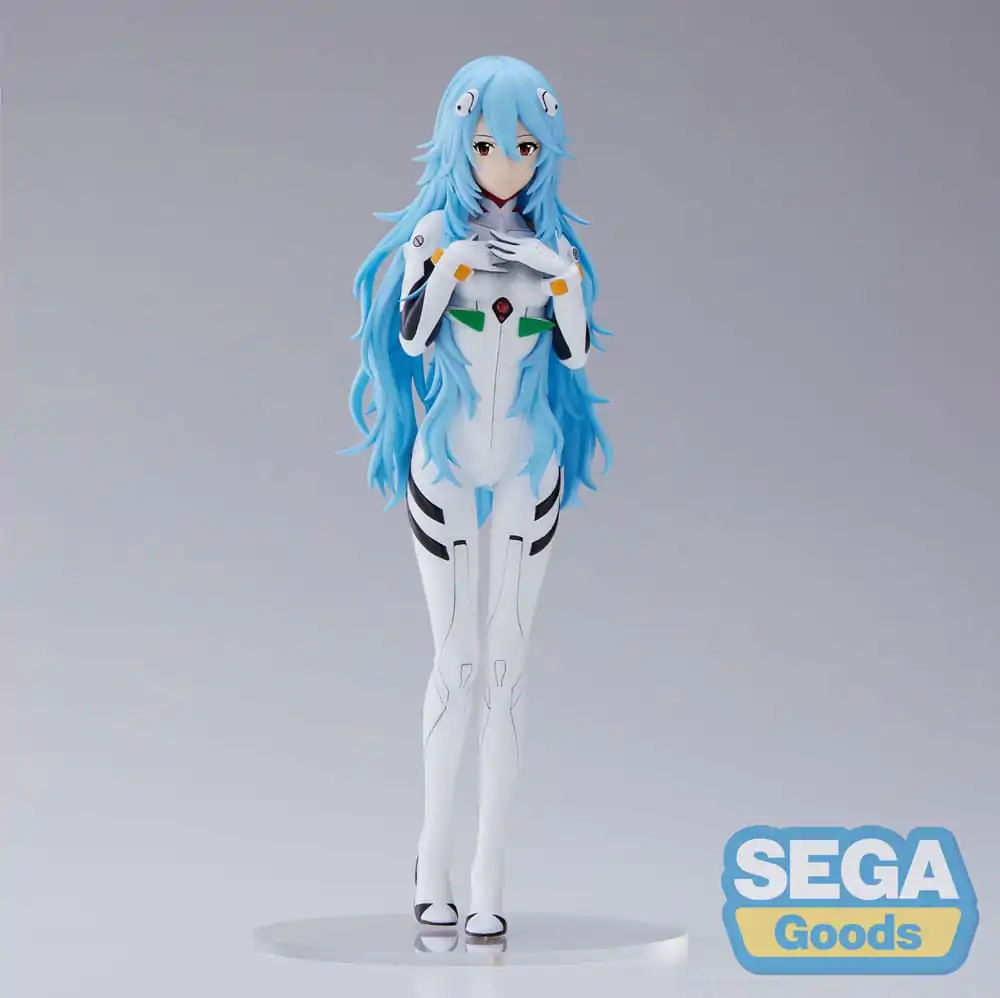 Evangelion: 3.0+1.0 Thrice Upon a Time SPM PVC Statue Rei Ayanami Long Hair Ver. (re-run) 21 cm product photo