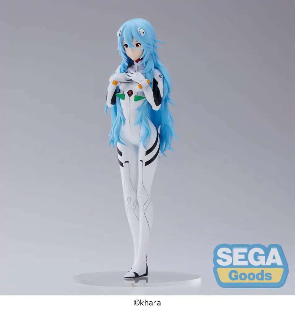 Evangelion: 3.0+1.0 Thrice Upon a Time SPM PVC Statue Rei Ayanami Long Hair Ver. (re-run) 21 cm product photo